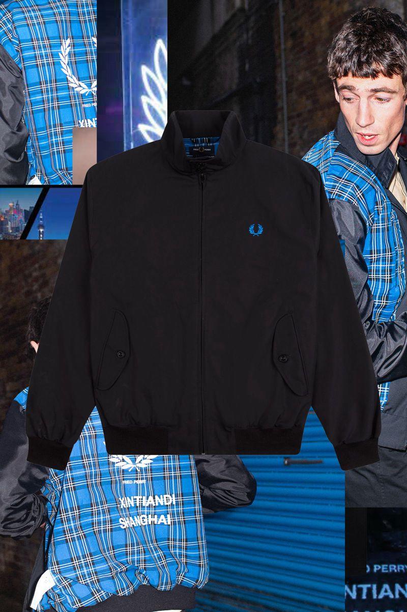 Black Fred Perry J2837 Men\'s Jackets | PH 1197GSOL